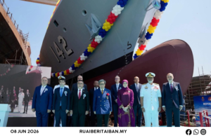 Kapal LMSB2 TLDM Dilanchar, Diberi Nama “Raja Laut”