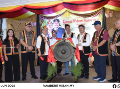 Pengerami Birambat di Kampung Daha Kisau negapka penyerakup enggau pesaka budaya Bidayuh