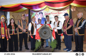 Pengerami Birambat di Kampung Daha Kisau negapka penyerakup enggau pesaka budaya Bidayuh