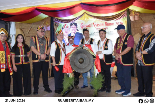 Pengerami Birambat di Kampung Daha Kisau negapka penyerakup enggau pesaka budaya Bidayuh
