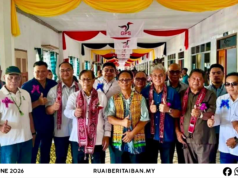 Pengerami Mangkung Tiang Rumah Panjai Baru Kayan Nyelang, mandangka semengat beserakup