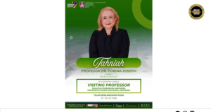 Prosefor Dr. Corina Joseph Dichiri Prosefor Temuai Di Universitas Negeri Semarang Indonesia