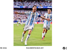 ‘Hatrik’ Messi mantu Argentina ngalahka Algeria enggau gol 3-0 ba Pekit berebutka Trofi Dunya