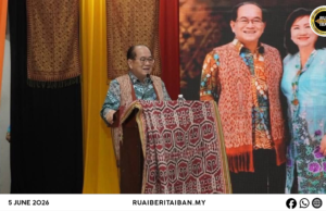 Pengerami Rumah Tebuka Gawai Dayak 2026 ADUN Bukit Saban diatur enggau richah