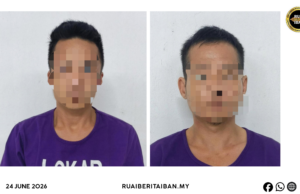 Dua Lelaki Ditan, Kerita Churi Mujur Ditemu