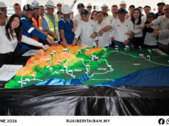 Terowong keterubah Sarawak nyadi nyata, Direktor JKR Sarawak nemuai gawa beratika projek di Bukit Pagon