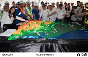 Terowong keterubah Sarawak nyadi nyata, Direktor JKR Sarawak nemuai gawa beratika projek di Bukit Pagon