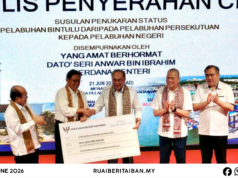 Palan Penyangkai Kapal Bintulu Ditegapka Nyadi Penyungkak Ekonomi Gadung Sarawak enggau Industri Jemah Ila