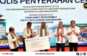 Palan Penyangkai Kapal Bintulu Ditegapka Nyadi Penyungkak Ekonomi Gadung Sarawak enggau Industri Jemah Ila