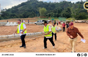 Aum DAC Julau Negapka Atur Pemansang, Projek Stesen Betanam Betupi Nanga Entabai Nyapai Penyulut 77 Peratus