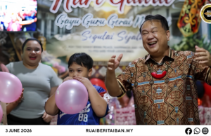 Penyerakup Diterenak Komuniti Rumah Panjai Nyadi Pelasar Pemansang Kapit