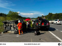 Penusah bebadi Jalai Alun ba Jalai Suai–Niah, Jalai Besai Pan Borneo Bintulu–Miri