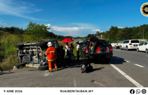 Penusah bebadi Jalai Alun ba Jalai Suai–Niah, Jalai Besai Pan Borneo Bintulu–Miri
