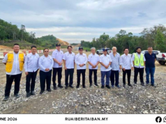 Projek ngaga Jalai Teku–Pasai Siong, ngerikodka penyulut fizikal 25.5 peratus