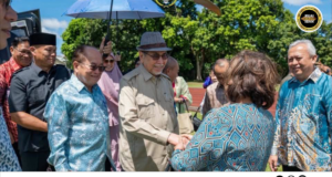 TYT Negeri Sarawak Enggau Toh Puan Datai Enggau Selamat Di Bagi Menua Betong Beserimbai enggau Pengerami Hari Pengada Rasmi Agong Renggat Sarawak