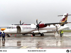 Ungkup Pengelikun, AirBorneo Narit Beberapa Buah Bilun Ngambika Diperesa Teknikal