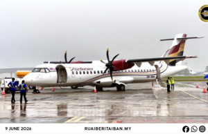 Ungkup Pengelikun, AirBorneo Narit Beberapa Buah Bilun Ngambika Diperesa Teknikal