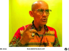 Aktivis Sarawak Ngansak AirBorneo Mansutka Penerang Senentang Penanggul Penerebai Bilun Ti Majak Tejanggal