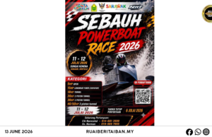 Pengawa ngerejista diri ba Lumba Bot Kuasa Sebauh 2026 diatu dibuka
