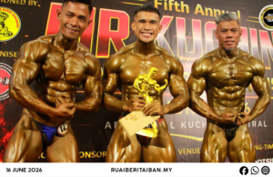 MR KUCHING 2026: Mohamad Faredhzuan nyadi ‘Champion Of Champions’ ba kategori Atas-70kg