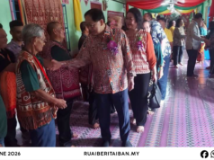 Ngabang Gawai negapka penyerakup komuniti Dayak