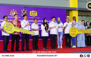 JKR Sarawak Nyerahka Dua Ikon Pelajar Baru Berega Lebih RM100 Juta Di Bintulu