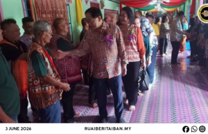 Ngabang Gawai negapka penyerakup komuniti Dayak