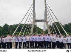 PAC Sarawak Meresa Pejalai Projek Jalai Akses Tekat Hidro Baleh di Kapit