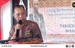 Komitmen Ngagai Pemansang Menua Pesisir Majak Ditegapka — Datuk Dr. Penguang