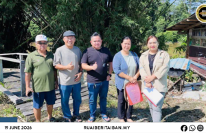 Taba Projek ari baruh RTP DUN Machan diserahka ungkup dipejalaika