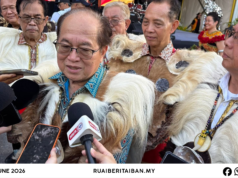 Niti Daun 2026 Ngempuru Etnik Dayak Ari Serata Sarawak, Negapka Penyerakup Menua