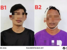Dua Iku Lelaki Positif Dadah Ditan Polis Ba Bau