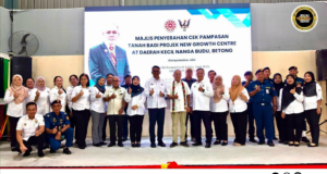Pampas Tanah RM2.14 Juta Disuaka Ngagai Pengempu Tanah Ti Ngaul Projek Palan Penumbuh Baru Nanga Budu