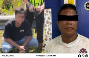 Dua Iku Lelaki Ditan, Dipelabaka Bisi Kaul Salah Guna Dadah Di Selangau