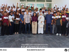 RM393,000 udah diungkup ngagai 131 JKKK, negapka pemansang komuniti — Rodiyah