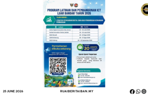 Latih ICT Menua Pesisir Negapka Pengelandik Digital Enggau Ngatur Pekara Wang
