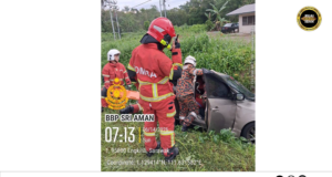 Penusah bebadi jalai alun ba kandang SK No. 2 Engkelili, Jalai Pan Borneo mujur dijaga