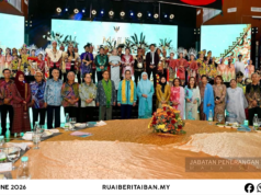 Pengerami Ngintu Hari Pengada Agong Ke-17 Ngeringka Semengat Penyerakup Menua Sarawak