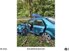 Dua Iku Mansa Tepekul Mujur Diselamatka Dalam Penusah Aksiden Jalai Alun Ba Jalai Kidurong