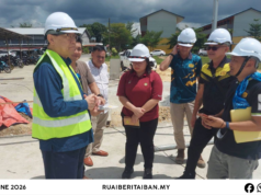 ADUN Simanggang Meresa Penyulut Tiga Projek RTP Di Sri Aman