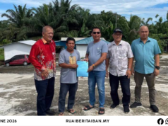 Projek Ngaga Pagar Rumah Panjai Teberu Ngena RTP Berengkah