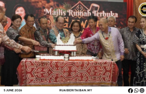Rumah tebuka ADUN Bukit Saban negapka penyerakup enggau semengat begulai — Uggah