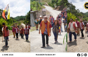 Pengerami Hari Gawai Dayak di Nyalak Atas niti nali lanting bansa, nerenak semengat rinduka identiti bansa
