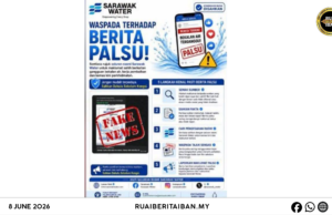 Sarawak Water nyakal dawa bisi penanggul ai, penerang dikerembaika enda entas