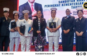 Indu Misi Sarawak Nyulut Nerima Tiga Anugerah Tukuh Indu Misi Nasional