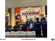 Leia Sara Nyiru Mujur Teulihka Midul Perak Ungkup Kontinjen MRSM Sarawak