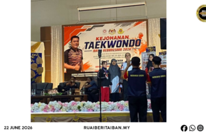 Leia Sara Nyiru Mujur Teulihka Midul Perak Ungkup Kontinjen MRSM Sarawak