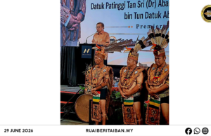 Sarawak Ngelanggur Numbuhka Platform Ekonomi Borneo Dikena Negapka Daya Besemekih Serantau