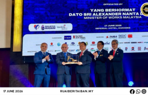 JKR Sarawak nempa sejarah, diberi tanggungpengawa nyadik tuai rumah MRGEC2026