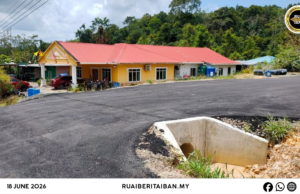 Projek Ngangkatmanah Jalai Kampung Tapang Lebat Beungkus RM2.5 Juta Tembu Tumu